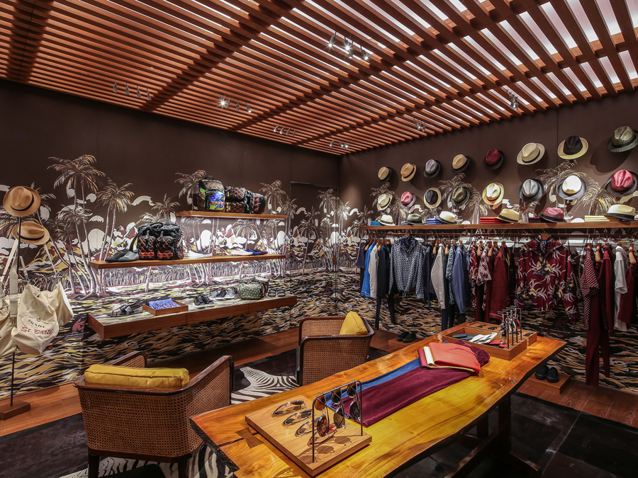 Prada opens St Barts store