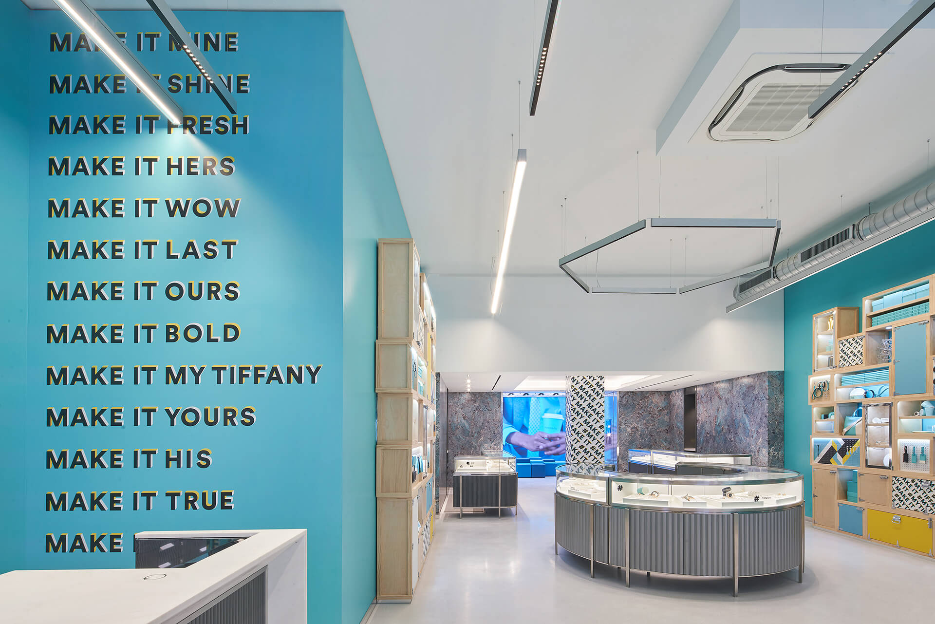 tiffany and co interior design