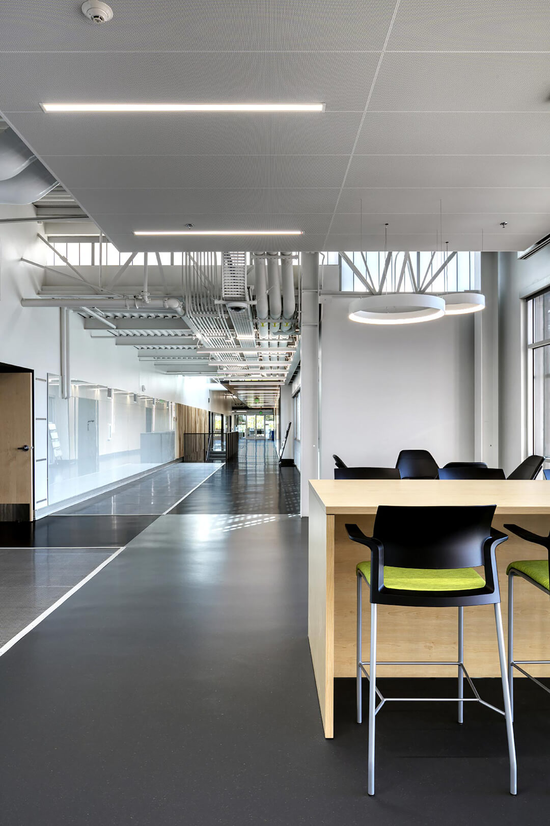 Frameweb This rubber flooring turned a vocational school in Utah into