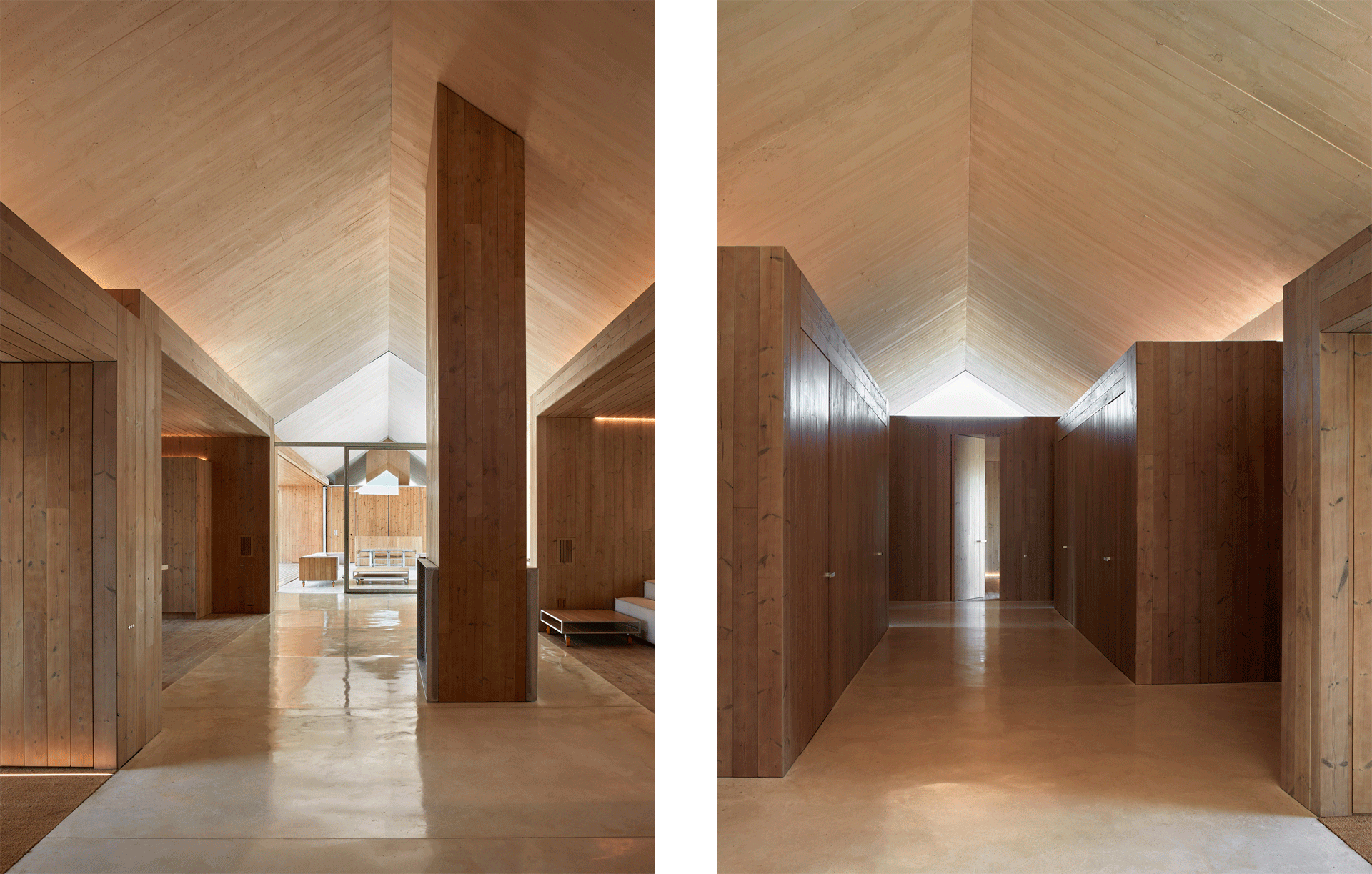FRAME Ramon Esteve blends concrete and pine within a FRAME Ramon Esteve blends concrete and pine within a