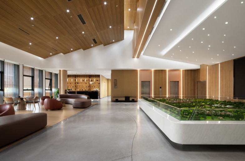 The Lounge of  the second floor - Arch-Exist