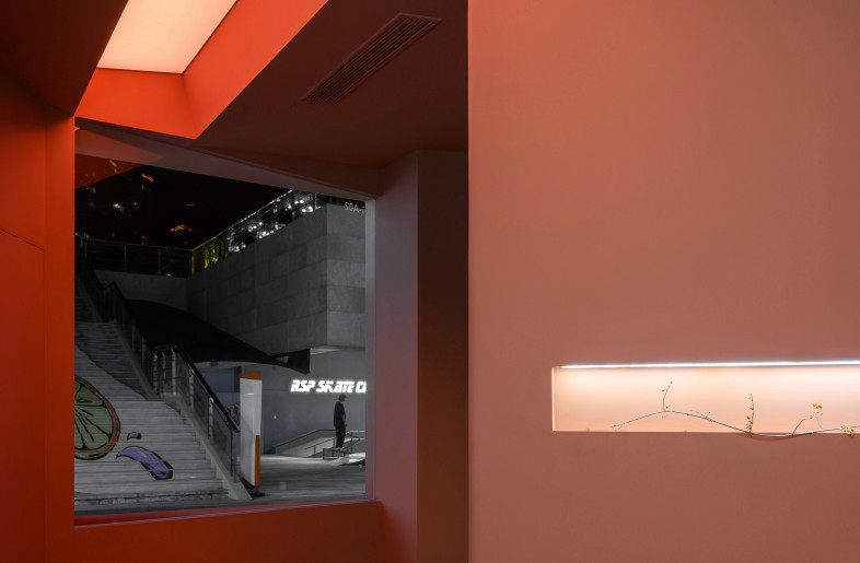 Interiors in night