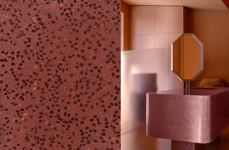 Recycled Terrazzo Operating  Desk