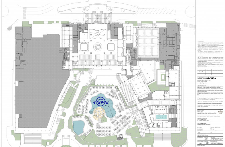 Floorplan of Hard Rock Hotel Marbella - Studio Gronda