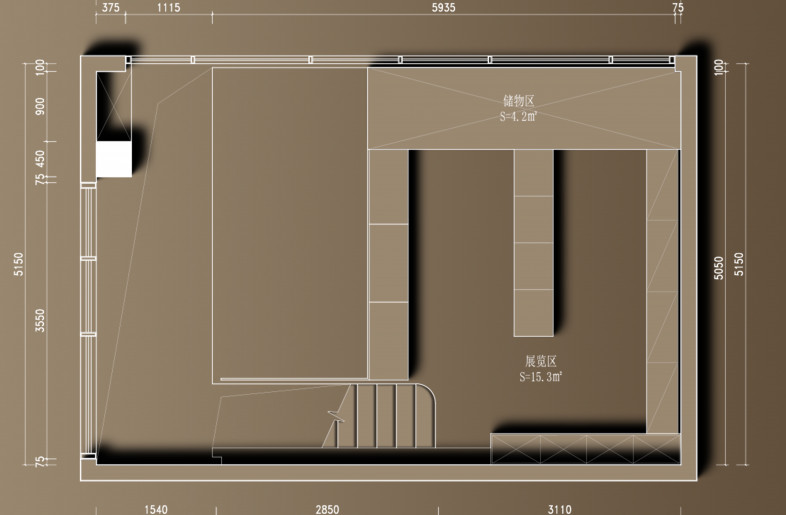 Second floor plan - Shejin Space Design