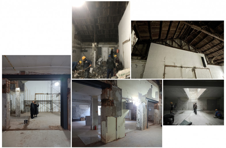 Transformation process of the "noodle bar" and "fitness club" into ANCHORET 6.0 - Siyan Liu