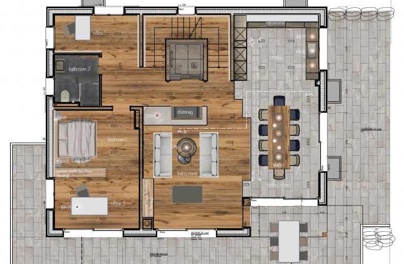 MAIN FLOOR (with access to outside garden) - ANNA ISAYKINA