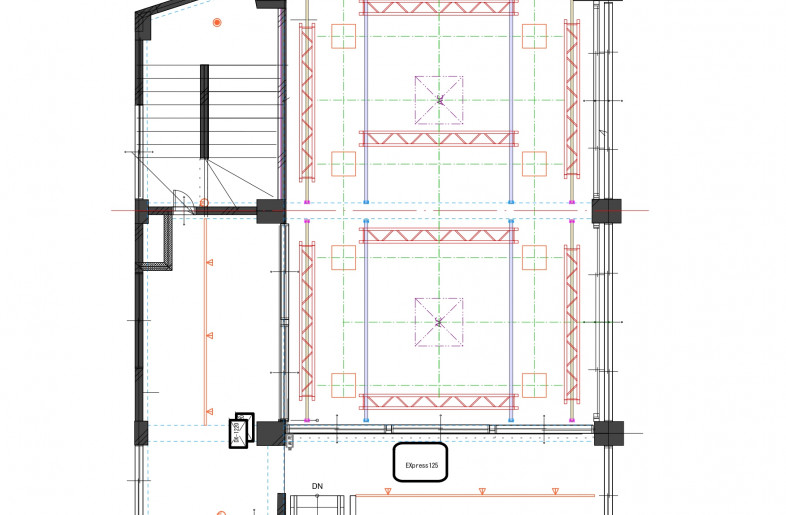 Stage layout design - 1F FLOOR PLAN 1