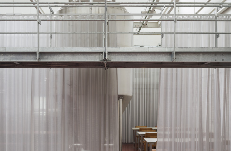 , Pihlmann repurposed relics from the site’s slaughterhouse past. - Hampus Berndtson