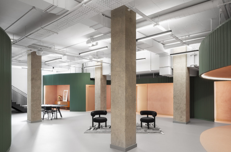 lower ground open plan office space - Gilbert McCarragher