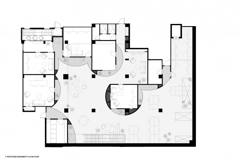Lower Ground Floor Plan - Bureau de Change