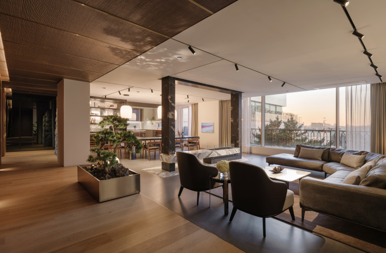 Living and Dining Zone - Mingu Kang