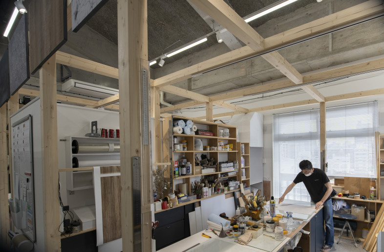 Workshop area - Hiroki Nakadoi