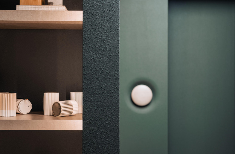 Lifestyle products on display in the retail space. - Kenneth Chao
