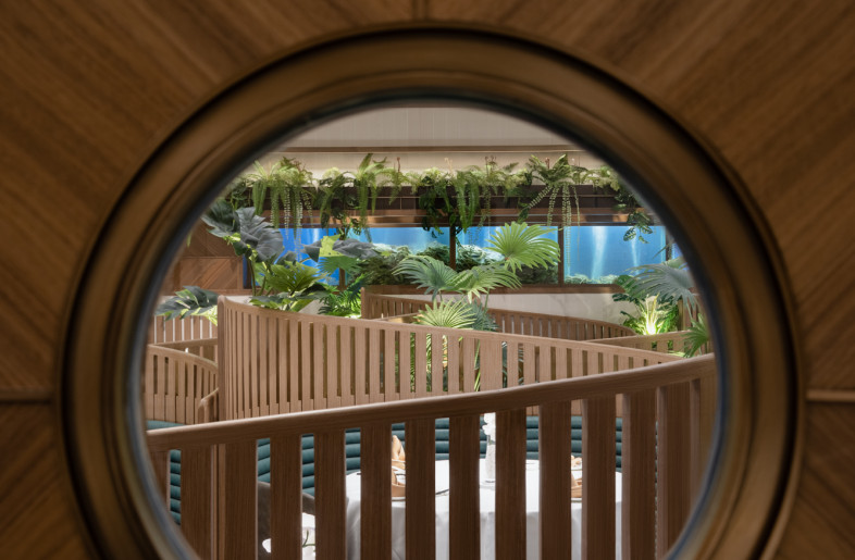 riding on a boat towards an island - Wen Studio