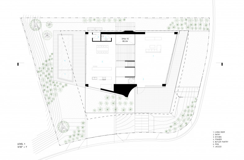 First floor plan - Arshia Architects