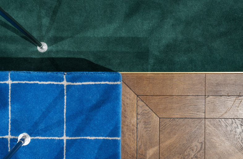 Joint details of floors of different materials - KENTA HASEGAWA