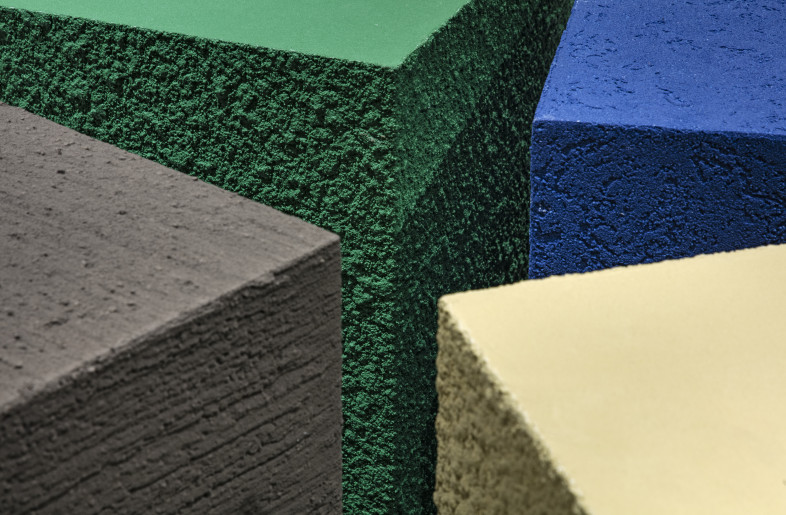 Fixture detail - variety of colours and textures - KENTA HASEGAWA