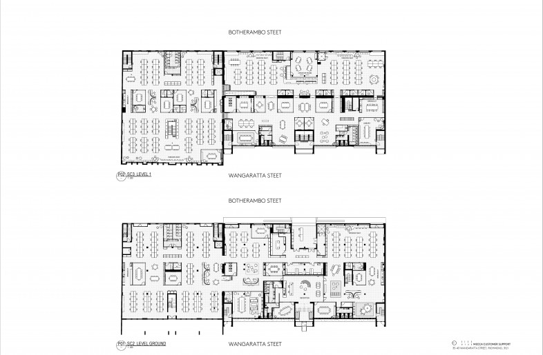 Ground & First GA Plan - Studio Tate