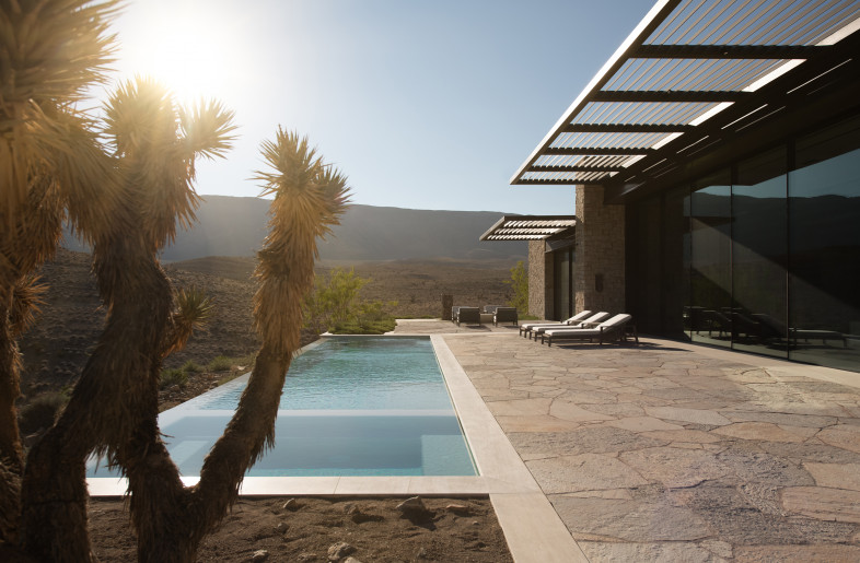 Pool deck, late afternoon. - Stephan Morgan