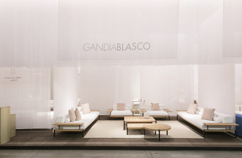 GANDIA BLASCO Group booth  at Salone del Mobile 2023 - Patricia Parinejad