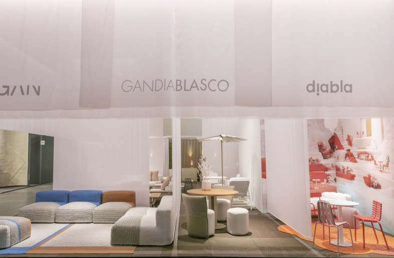 GANDIA BLASCO Group booth  at Salone del Mobile 2023 - Patricia Parinejad
