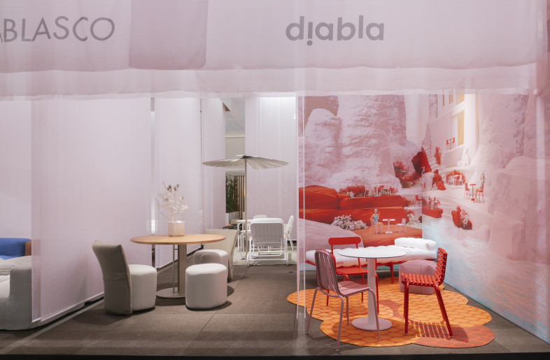 GANDIA BLASCO Group booth  at Salone del Mobile 2023 - Patricia Parinejad