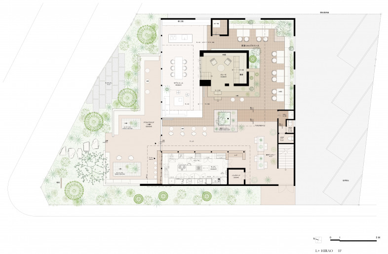 1F plan - SUPPOSE DESIGN OFFICE