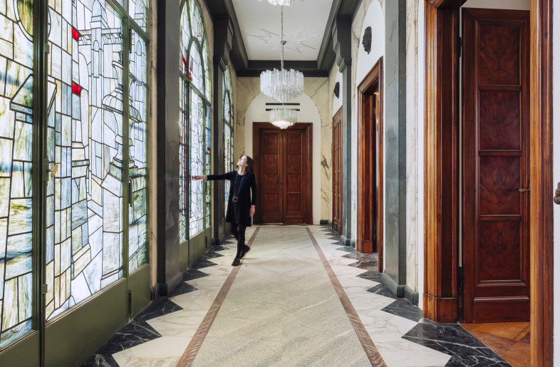 The management floor corridor - ©Stefano Anzini