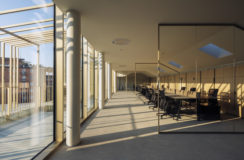 Upper floor Open space - ©Stefano Anzini