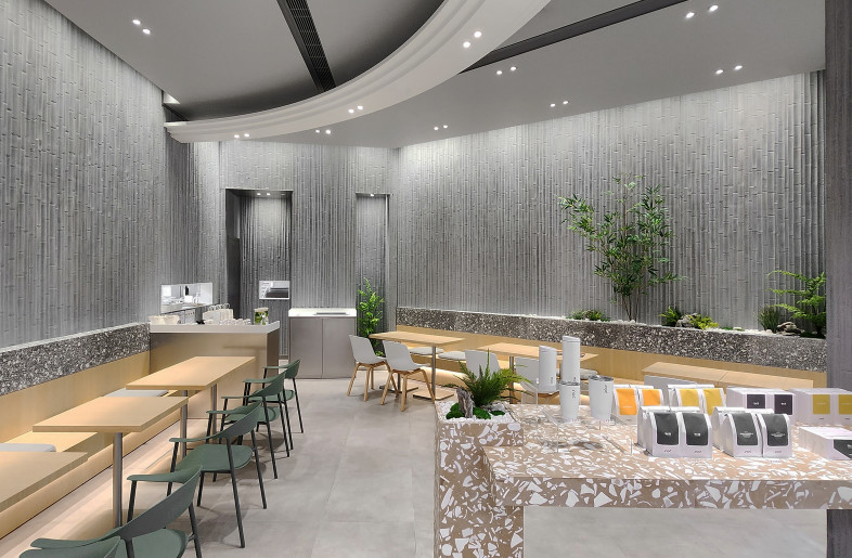Illusion of a real bamboo grove - AS Design