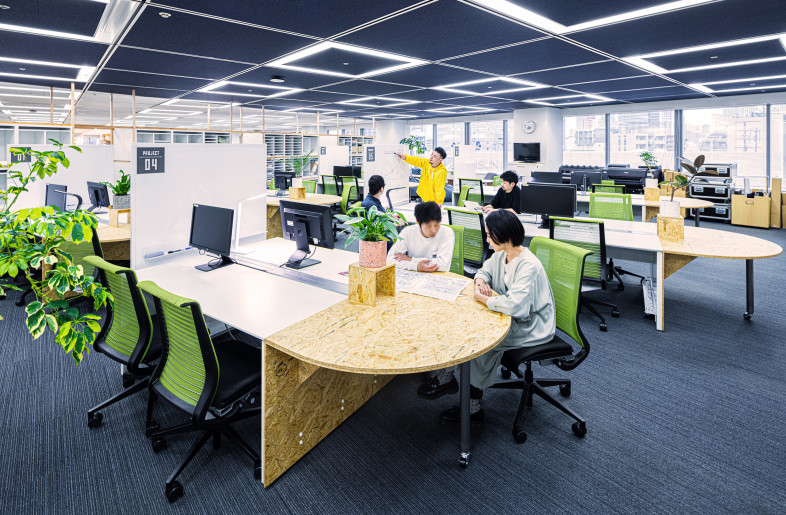 Project area, where team membaers can work together - Katsuhiro Aoki