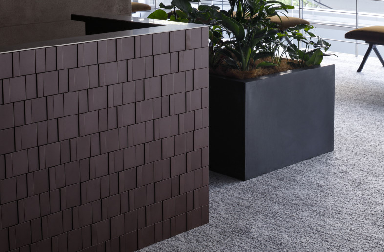 2nd floor reception counter - Daisuke Shima