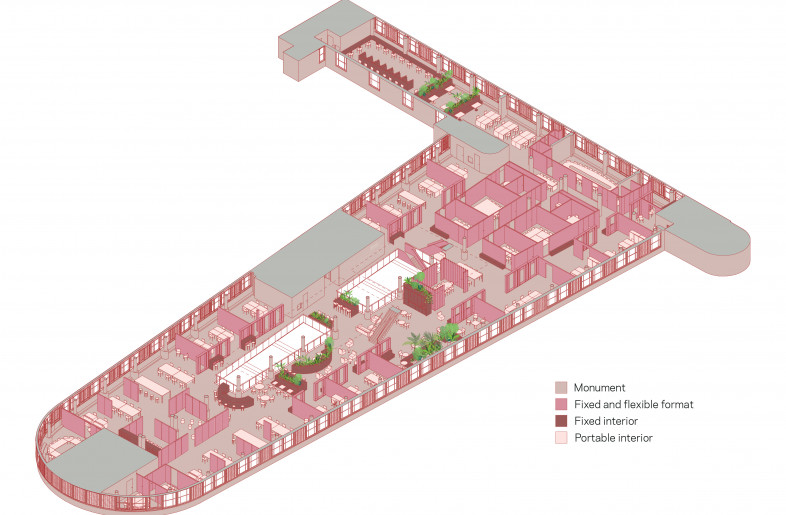 Axo Floor 5 - Kraaijvanger Architecs