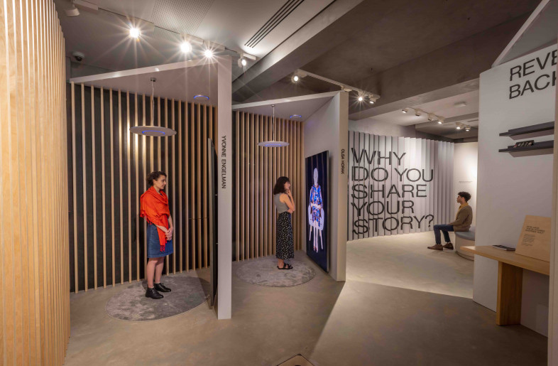 Interactive interviews allow visitors to ask questions - Sydney Jewish Museum