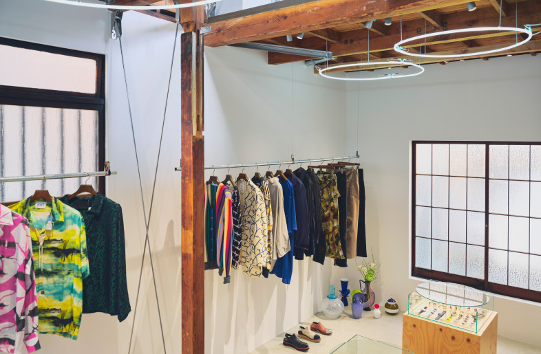 the store showcases the designs of various global classic and avant-garde brands - Masanori Kaneshita