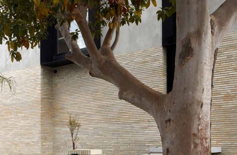 Entry View with Brick Detail - Dave Kulesza
