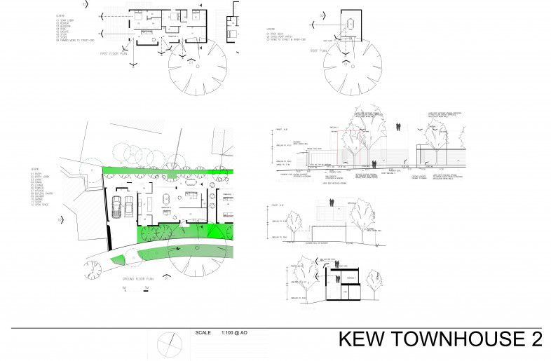 Plans-Elevations-Section - Jack Fugaro