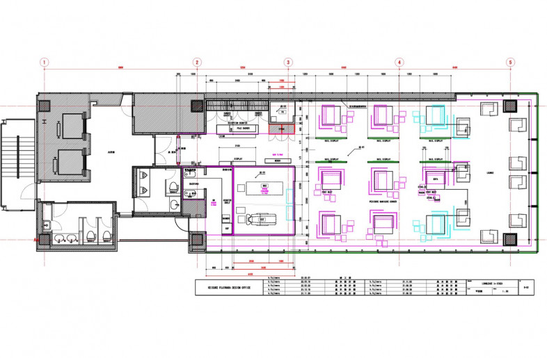 Longleage floor plan - Keisuke Fujiwara