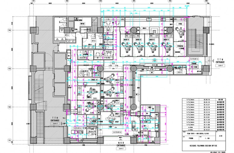 Team Tokyo floor plan - Keisuke Fujiwara