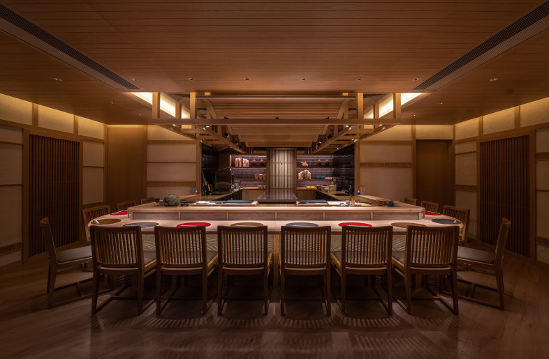 The Kappou counter statement - Steven Ko Interior Photography