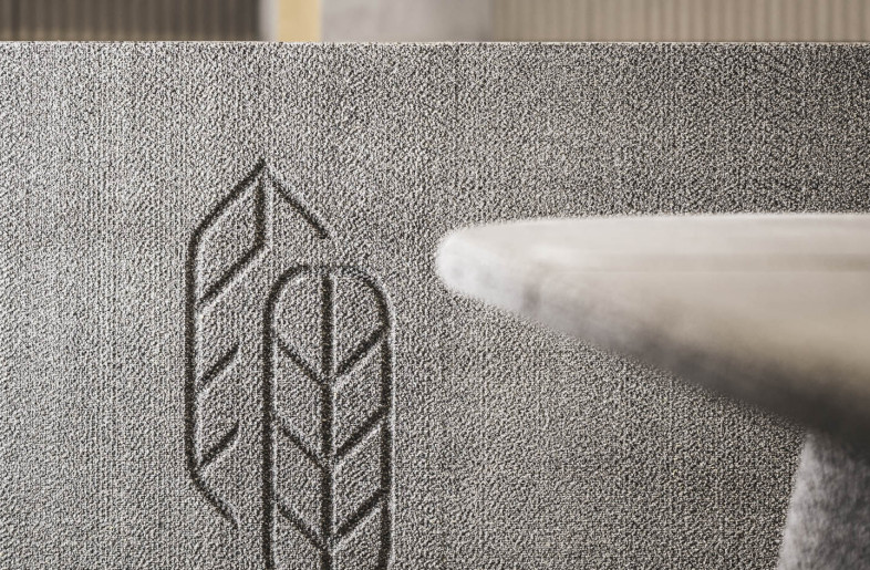 3D printed concrete shop, detail - (C) Hannes Niederkofler