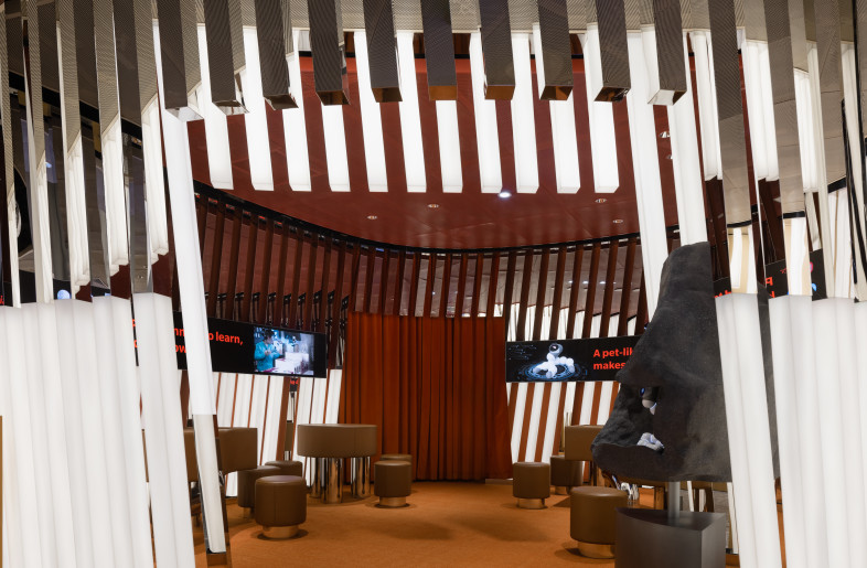 The crystal caves of South America were the starting reference for Yatofu Creatives as they charted the design of Clicbot’s experience centre in at Beijing’s World Trade Center Tower III. - Wen Studio