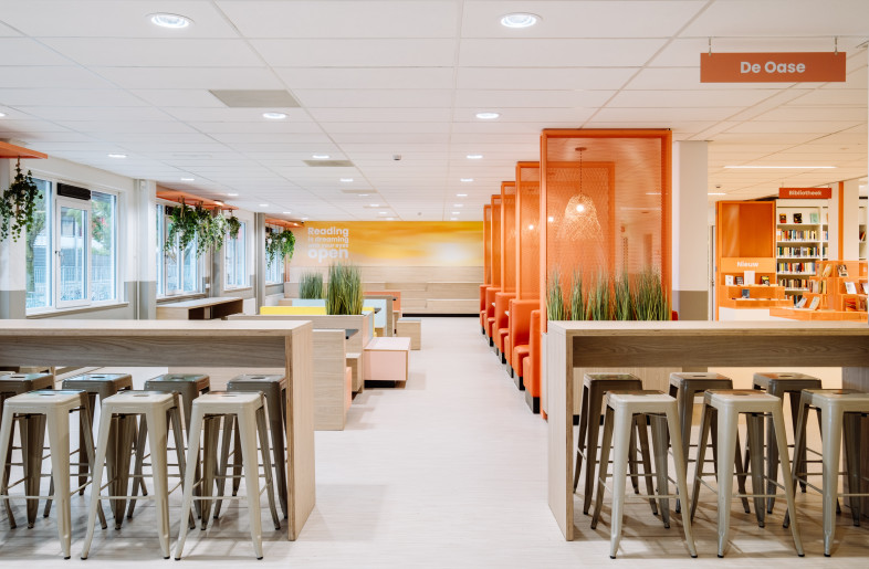 Overview - Interior design Northgo College - KuóStudio - Photography by Sven Verbruggen