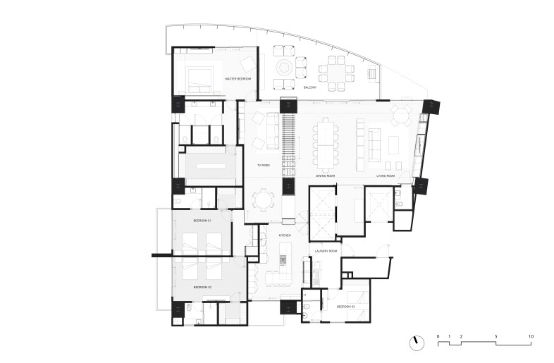Apartment Plan - Archetonic