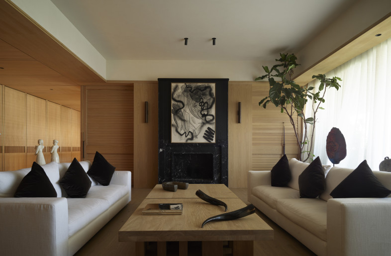 Living room. Artwork by Aythamy Armas - Fernando Marroquín