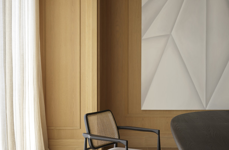 Dining room. Artwork by Gonzalo Lebrija - Fernando Marroquín