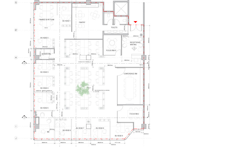 Floor plan - EXS DESIGN