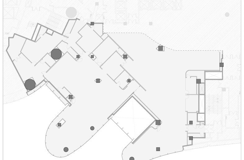 Designed floor plan - HATCH Architects