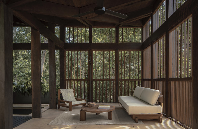 These treehouse structures offer accommodation to those looking to connect with the surrounding jungle and care for their physical and mental wellbeing. - César Béjar